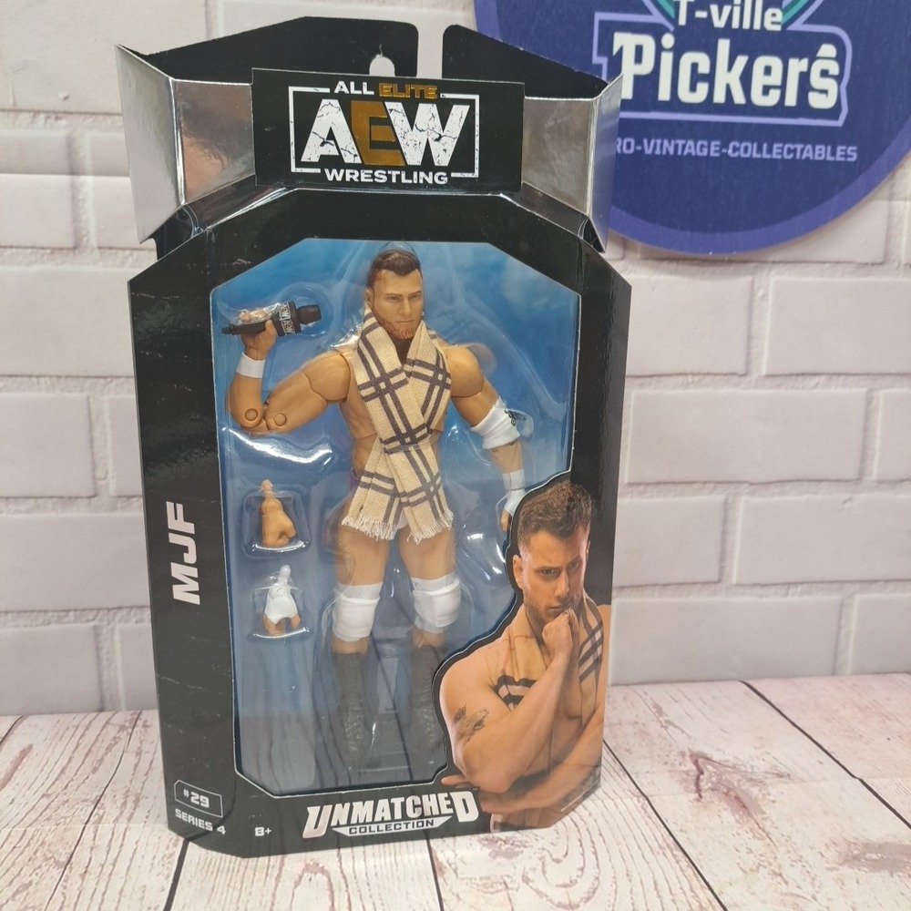 AEW Unmatched Series 4 MJF Action Figure #29 Blood & Guts Jazwares New